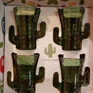 Cactus shot glasses